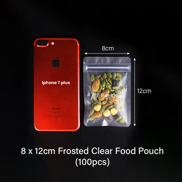 Frosted Clear Food Pouch