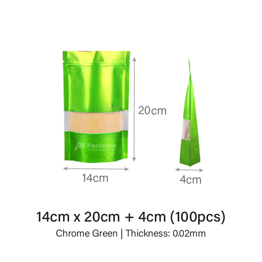 Green Standing Pouch