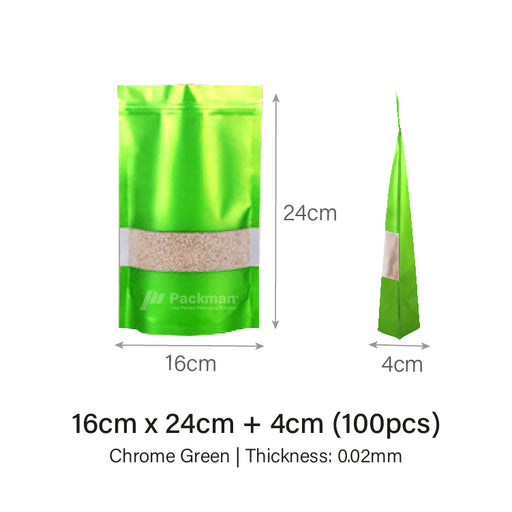 Green Standing Pouch