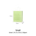 Green with White Border Paper Bag