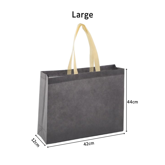 L Grey Woven Bag +Button (250pcs)