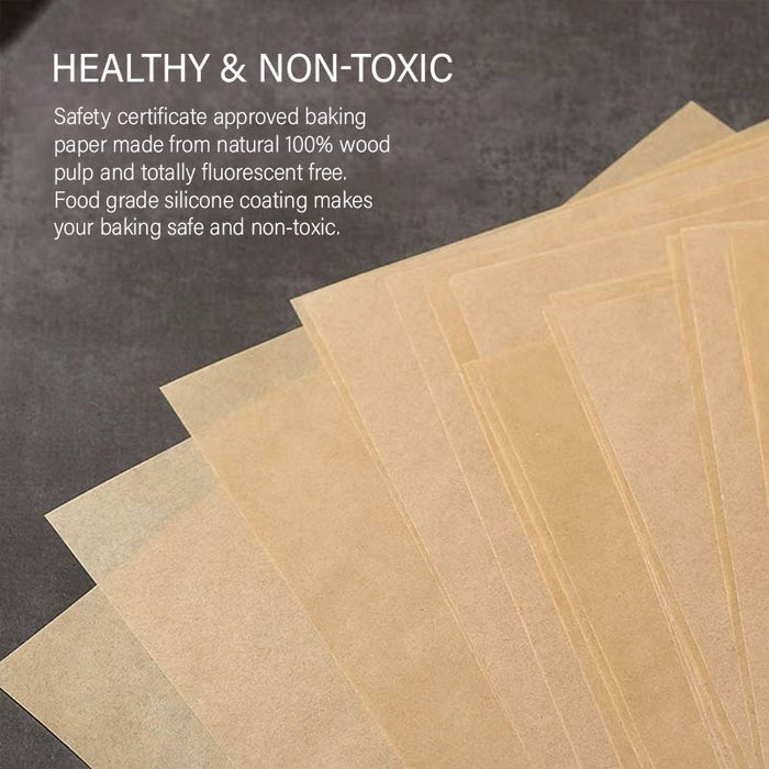 30cm Brown Square Burger Paper