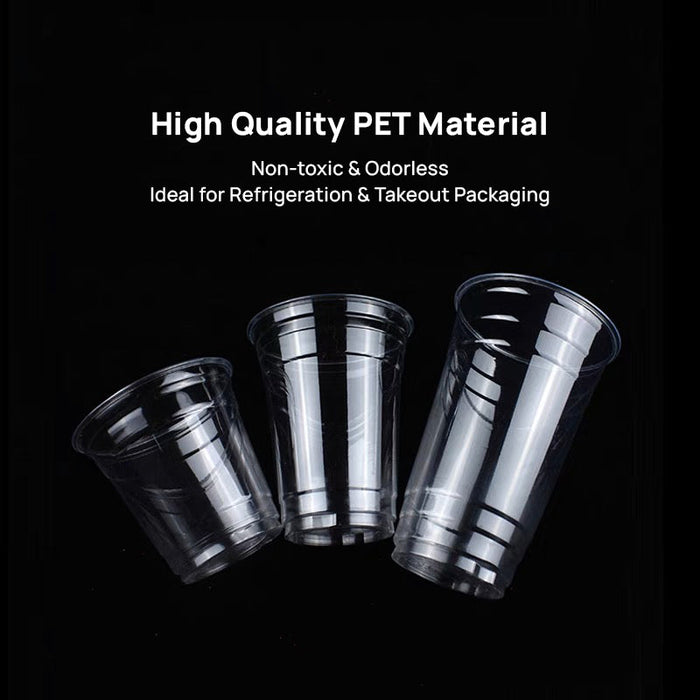 98mm PET Cold Cup 12oz (1000pcs)