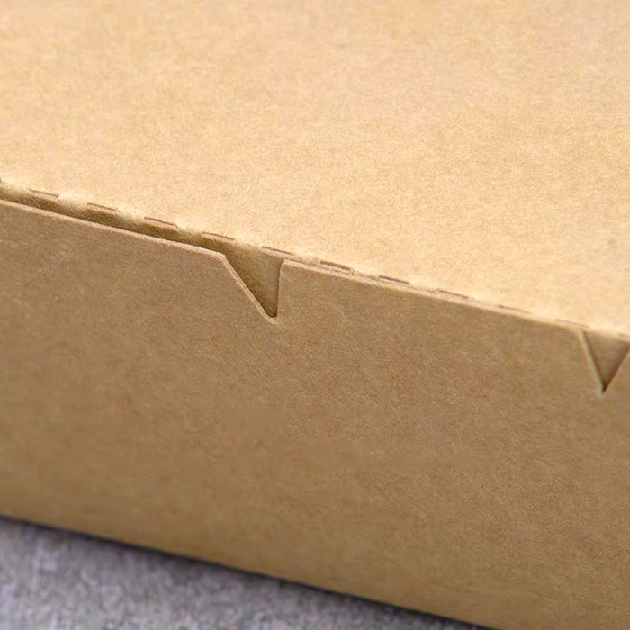 3-Compartment Kraft Bento Box (200pcs)