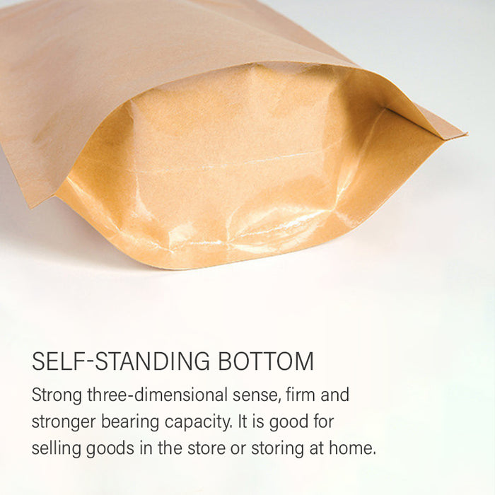 Kraft Brown Standing Pouch