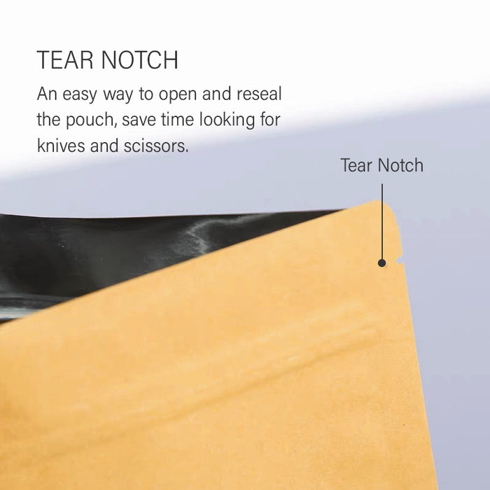 Kraft Brown Standing Pouch