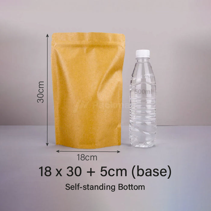 Kraft Brown Standing Pouch