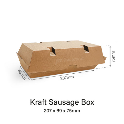 Kraft Sausage Burger Box