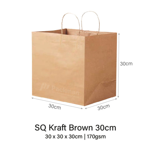 Kraft Square Paper Bag