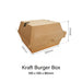 Kraft burger box