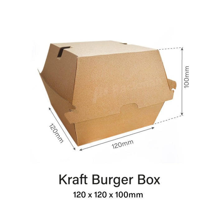 Kraft burger box