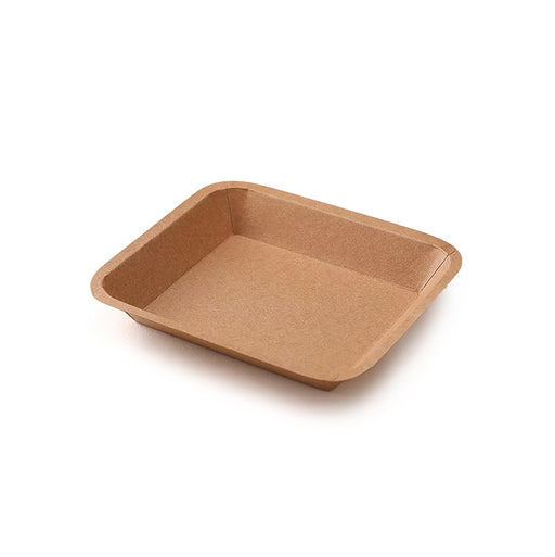 Kraft plate tray 