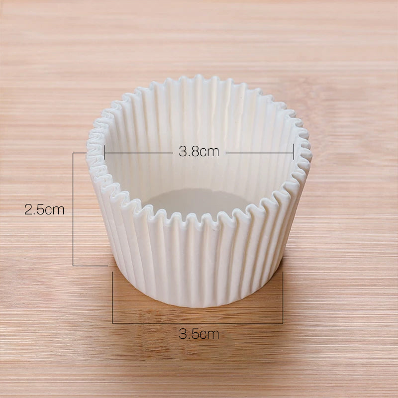 White Paper cup Liners (1000pcs)