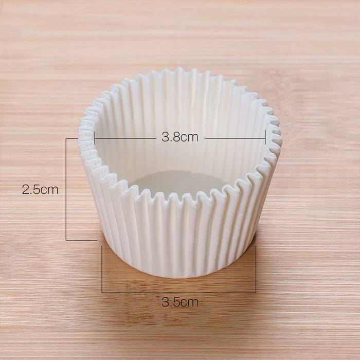 White Paper cup Liners (1000pcs) — Packman