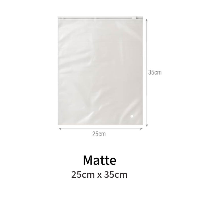 Matte Zipper Bag