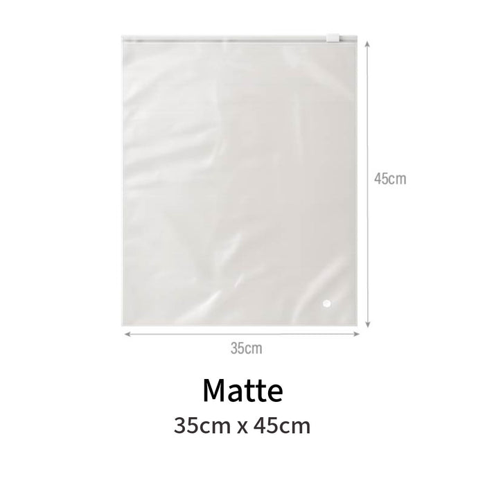Matte Zipper Bag