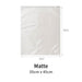Matte Zipper Bag