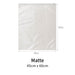 Matte Zipper Bag