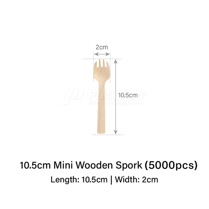Mini Wooden Spork