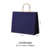 Navy Paper Bag