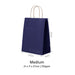 Navy Paper Bag