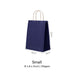 Navy Paper Bag 