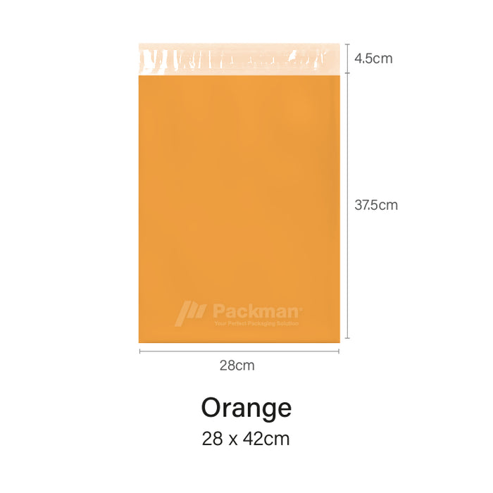 Orange Poly Mailer 
