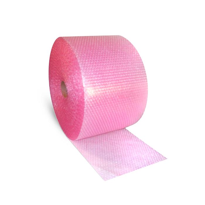 50cm x 100m Pink Bubble Wrap (2 rolls)