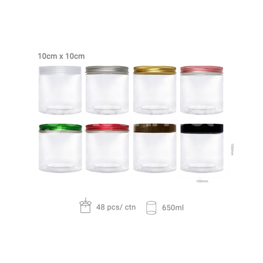 Plastic Cookie Container