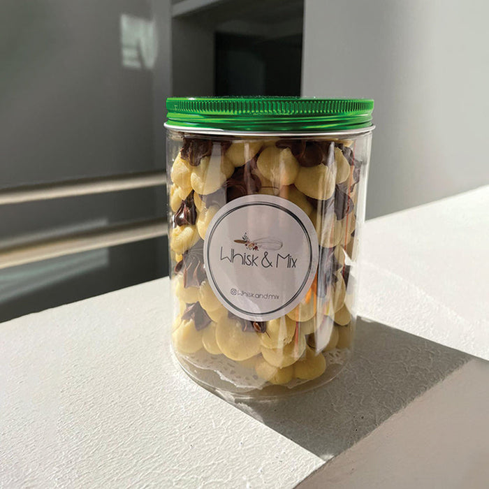 Plastic cookie container packman