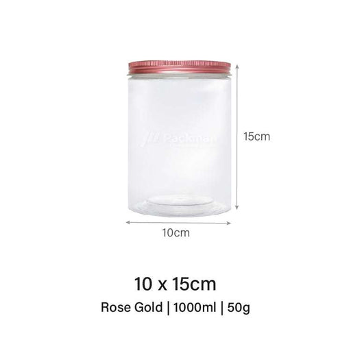 Plastic cookie container