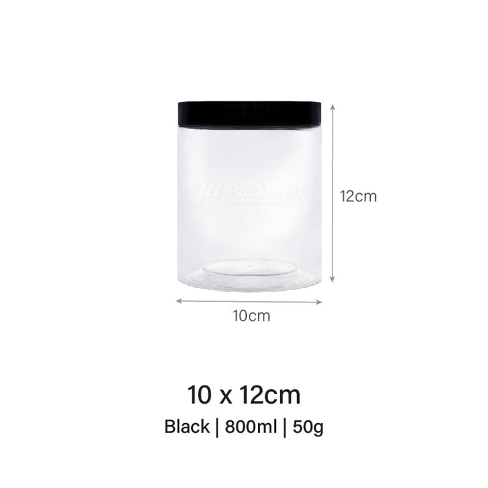 Plastic cookie container