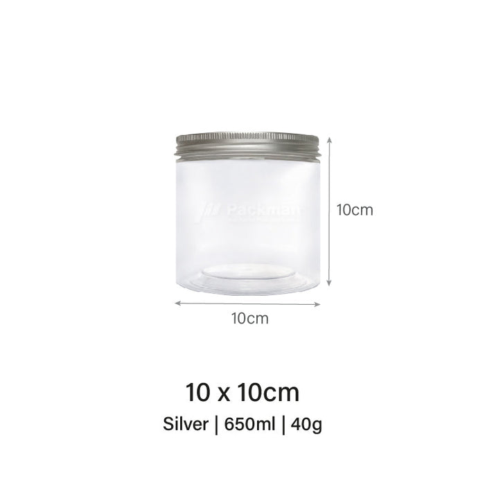 Plastic cookie container
