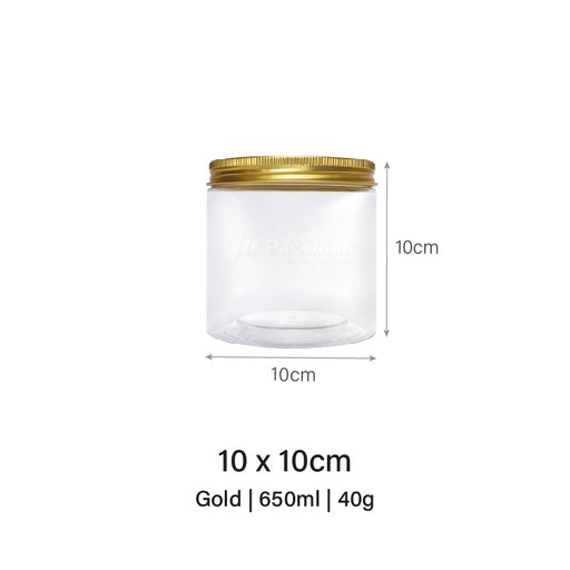 Plastic cookie container