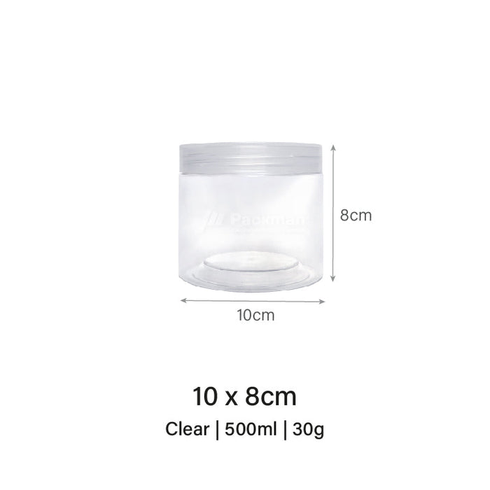 Plastic cookie containers