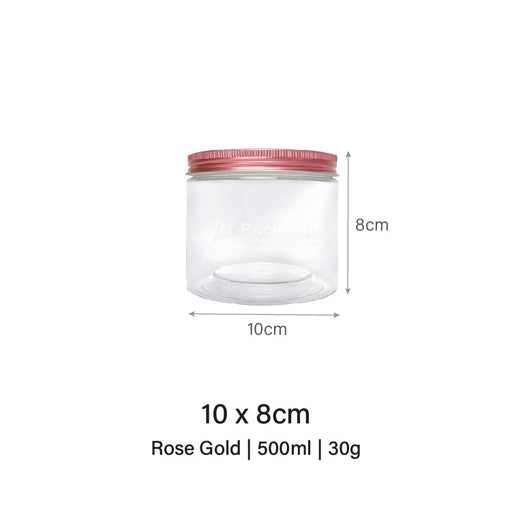 Plastic cookie container