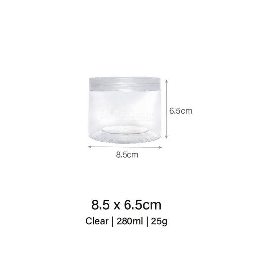 Plastic cookie container 