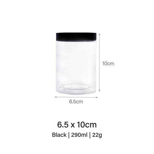 Plastic cookie container