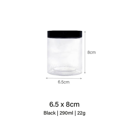 Plastic cookie container