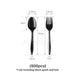 Plastic fork and spoon