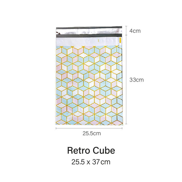 Retro Cube Poly Mailer (100pcs)