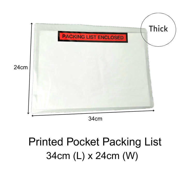 Pocket Packing List