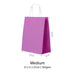 Purple Paper Bag