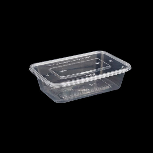 650ml Disposable Plastic Lunch Box (300pcs)