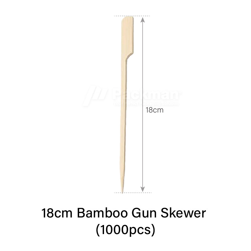 18cm Bamboo Gun Skewer (1000pcs)