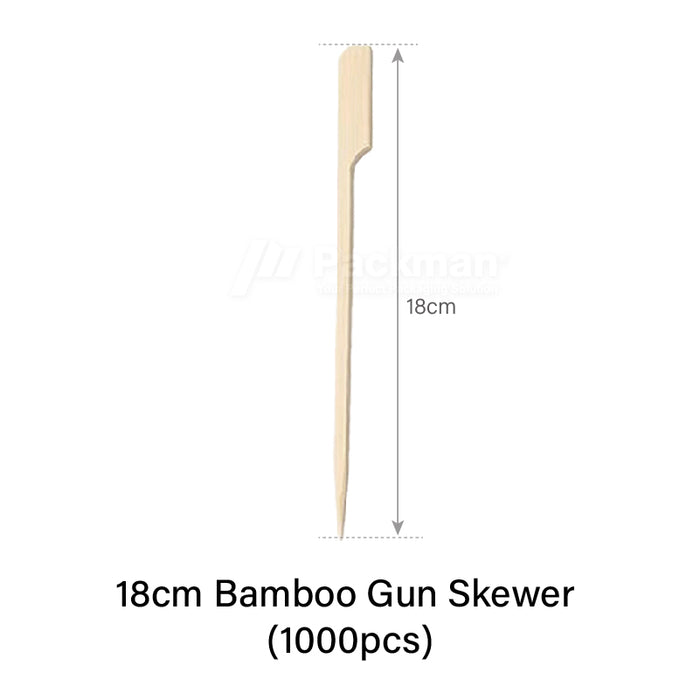 18cm Bamboo Gun Skewer (1,000pcs)
