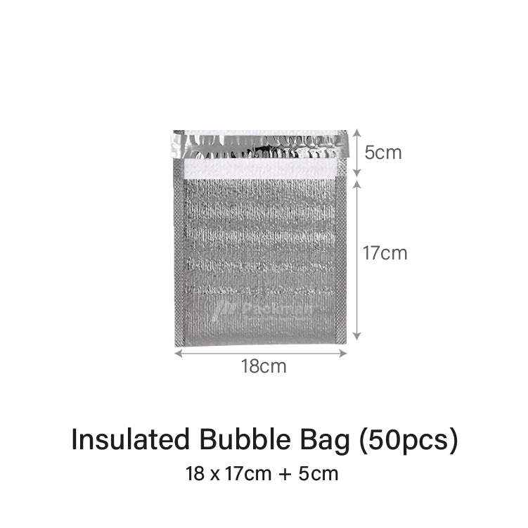 18 x 17cm Insulated Bubble Bag (50pcs)