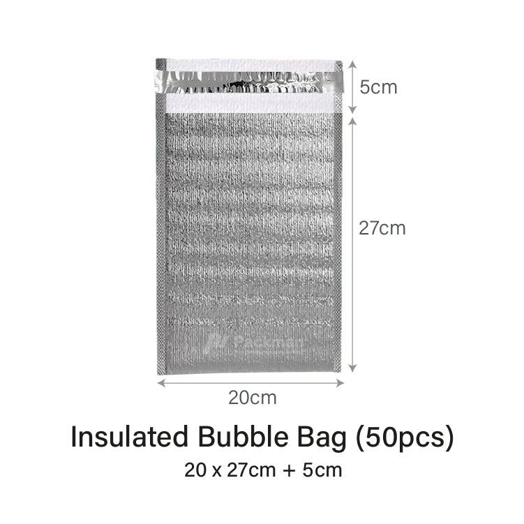 20 x 27cm Insulated Bubble Bag (50pcs)