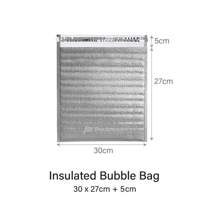 30 x 27cm Insulated Bubble Bag (50pcs)