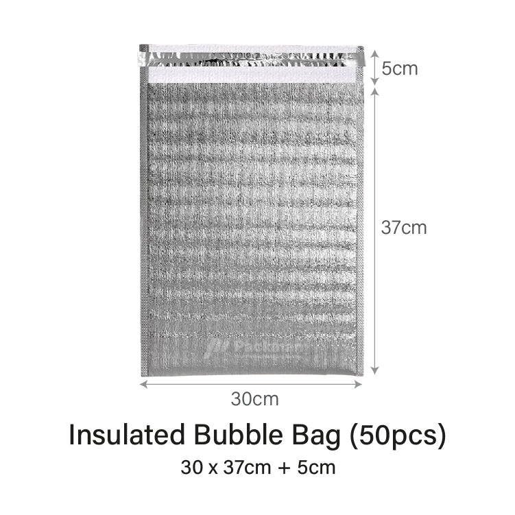 30 x 37cm Insulated Bubble Bag (50pcs)